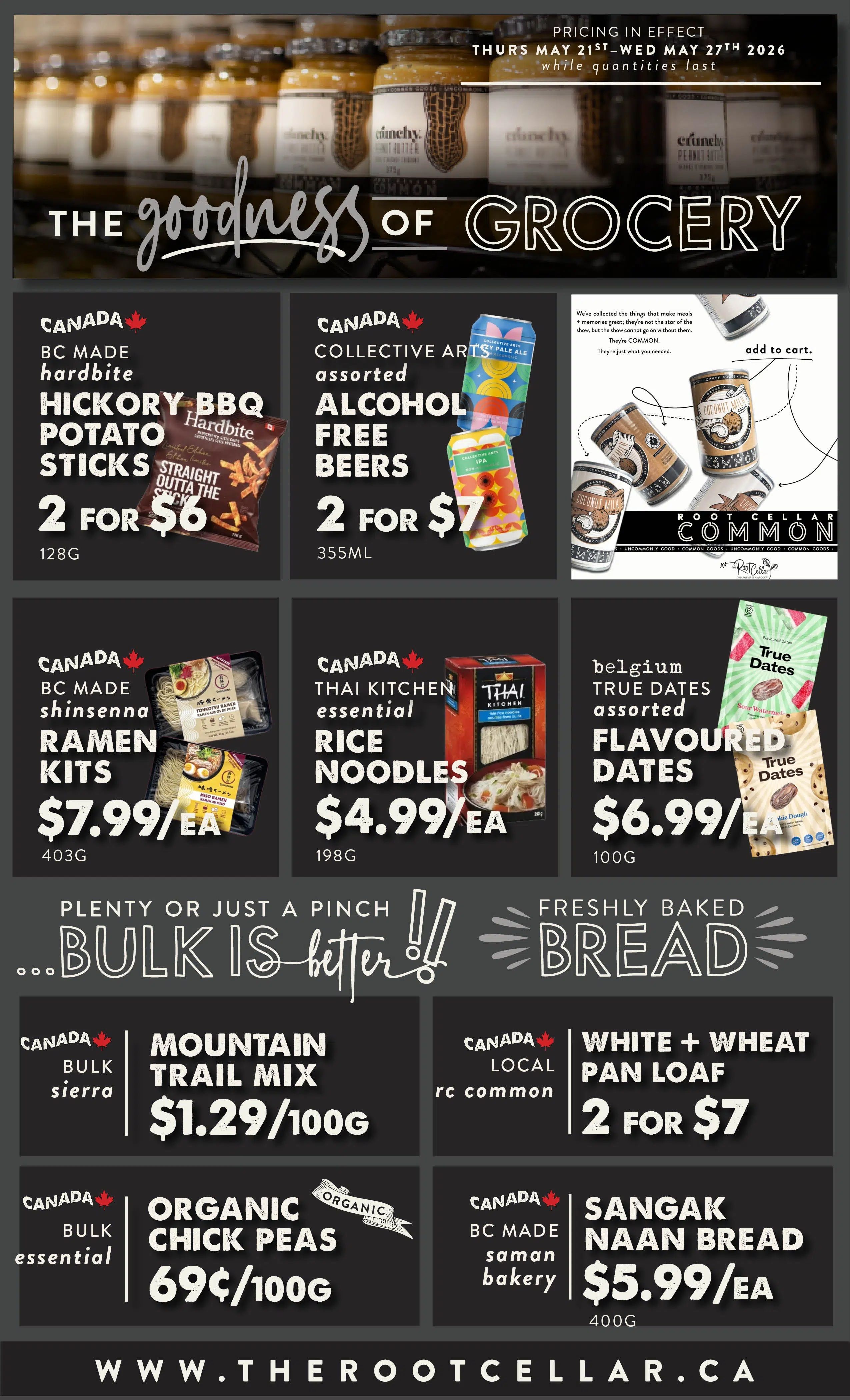 The Root Cellar Flyer May 21 to 27