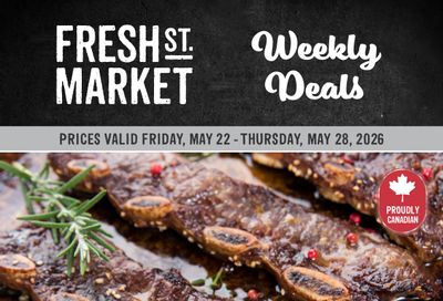 Fresh St. Market Flyer May 22 to 28