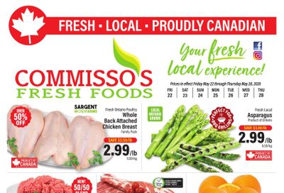 Commisso's Fresh Foods Flyer May 22 to 28