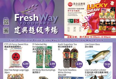 FreshWay Foodmart Flyer May 22 to 28