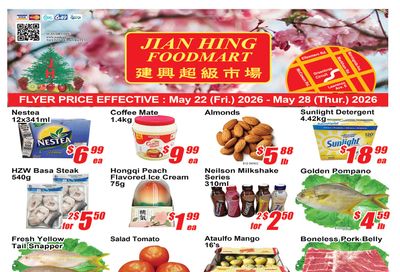 Jian Hing Foodmart (Scarborough) Flyer May 22 to 28