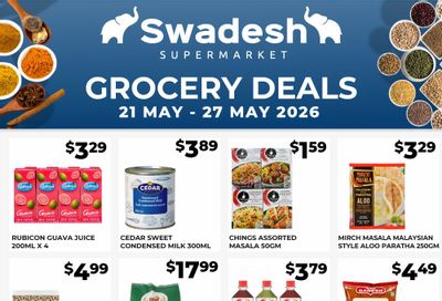 Swadesh Supermarket Flyer May 21 to 27