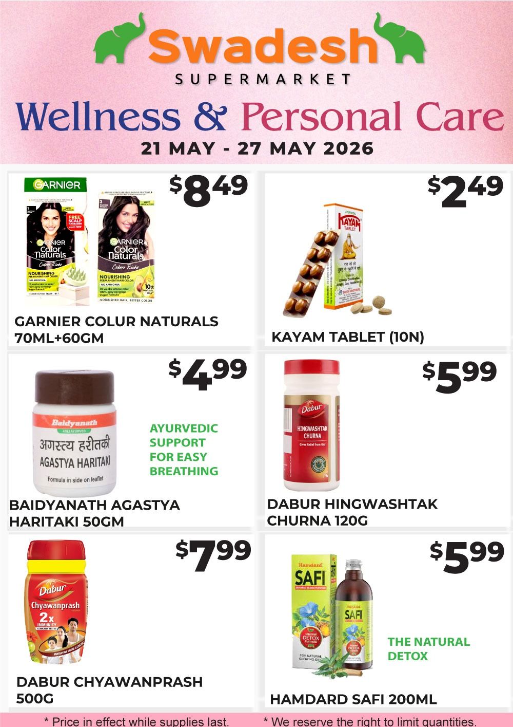 Swadesh Supermarket Flyer May 21 to 27