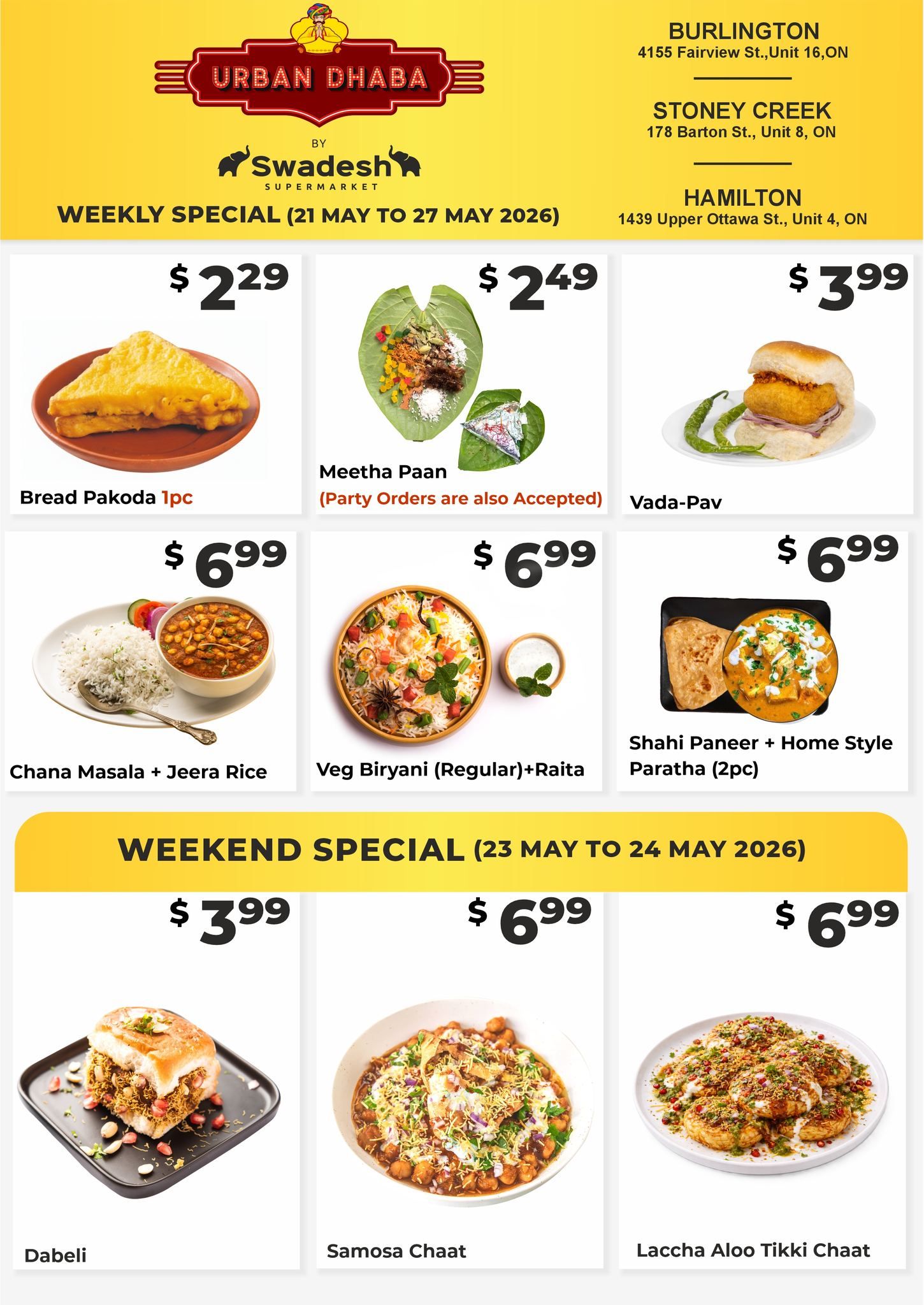 Swadesh Supermarket Flyer May 21 to 27