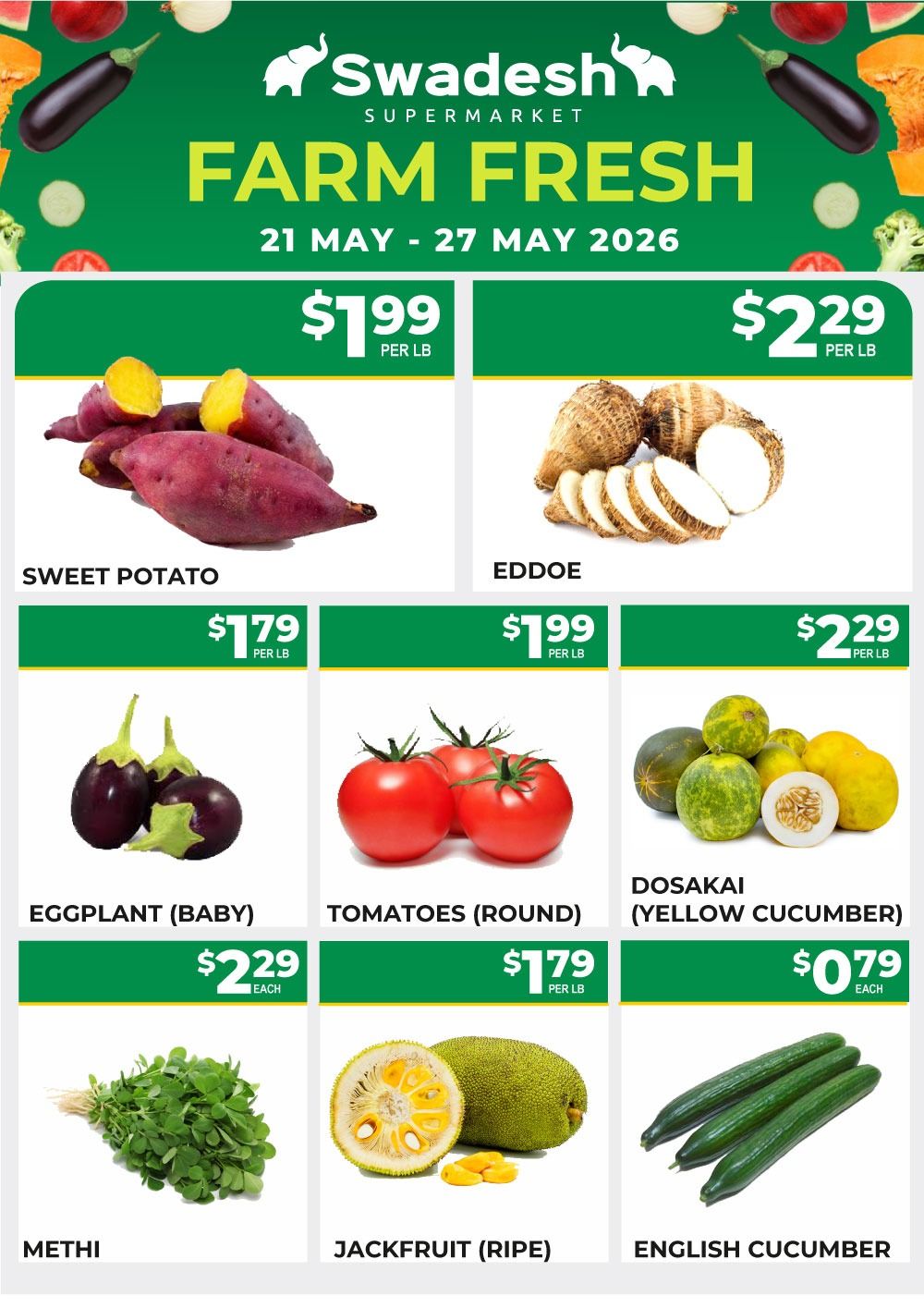Swadesh Supermarket Flyer May 21 to 27