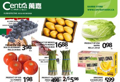 Centra Foods (Barrie) Flyer May 22 to 28
