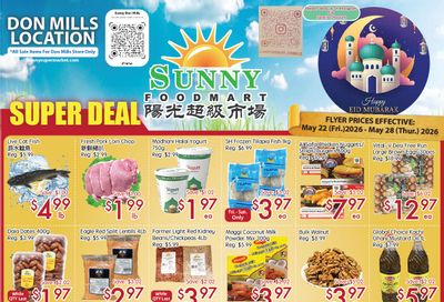 Sunny Foodmart (Don Mills) Flyer May 22 to 28