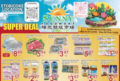 Sunny Foodmart (Etobicoke) Flyer May 22 to 28