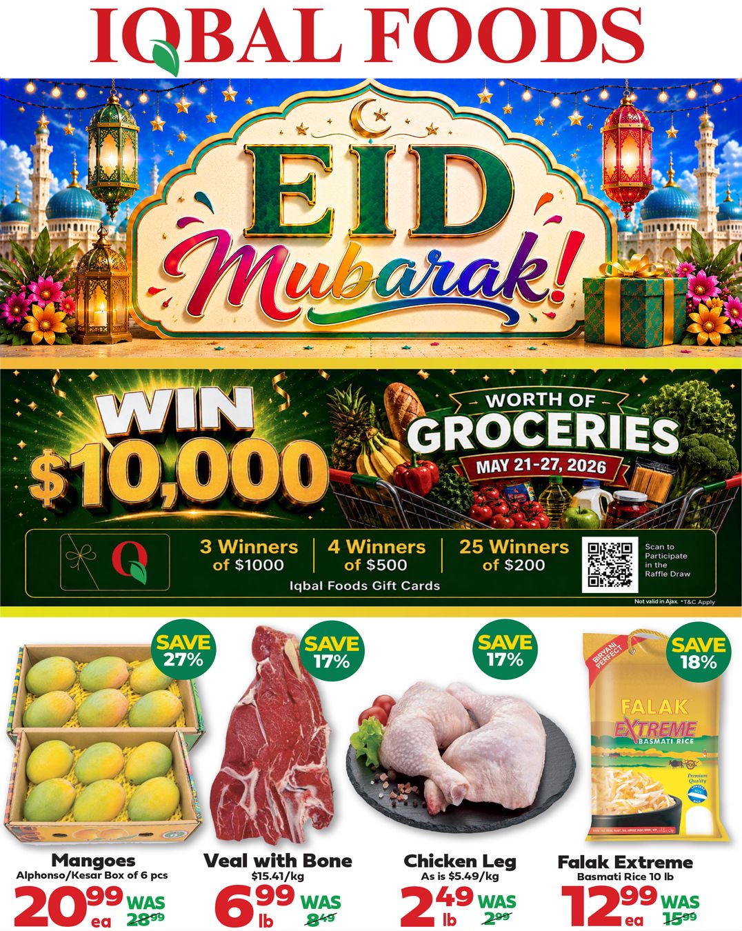 Iqbal Foods Flyer May 21 to 27