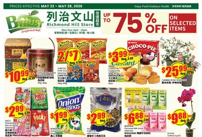 Btrust Supermarket (Richmond Hill) Flyer May 22 to 28