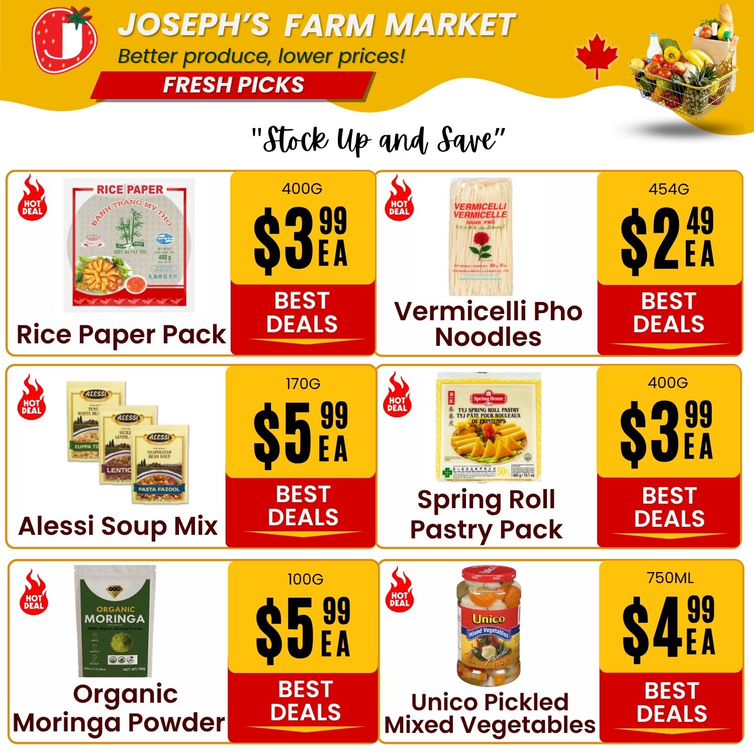 Joseph's Farm Market Flyer May 22 to 27