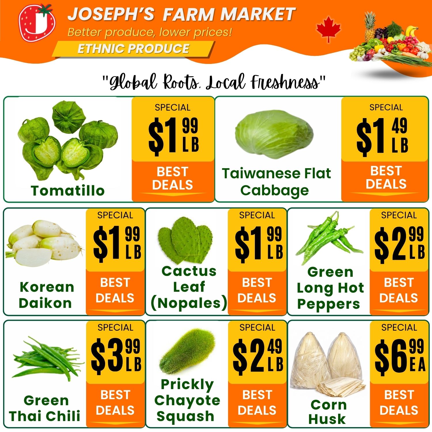 Joseph's Farm Market Flyer May 22 to 27