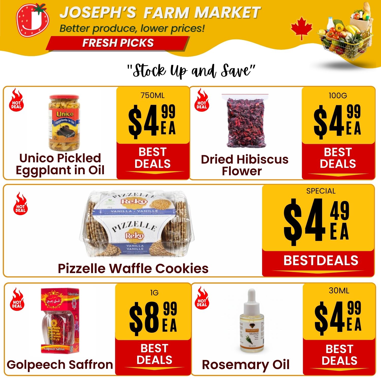 Joseph's Farm Market Flyer May 22 to 27