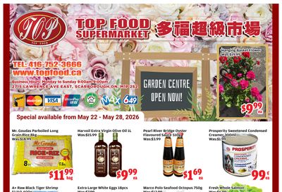 Top Food Supermarket Flyer May 22 to 28
