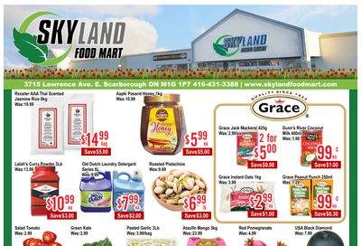 Skyland Food Mart Flyer May 22 to 28