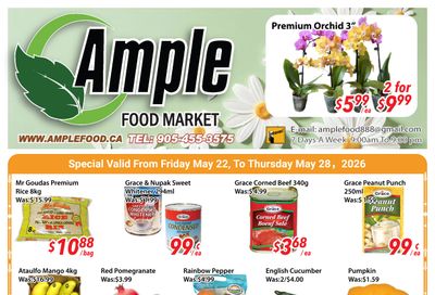 Ample Food Market (Brampton) Flyer May 22 to 28