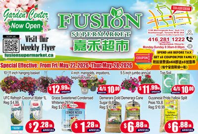Fusion Supermarket (Scarborough) Flyer May 22 to 28