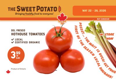 The Sweet Potato Flyer May 22 to 28