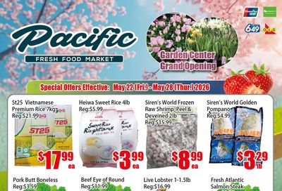 Pacific Fresh Food Market (North York) Flyer May 22 to 28
