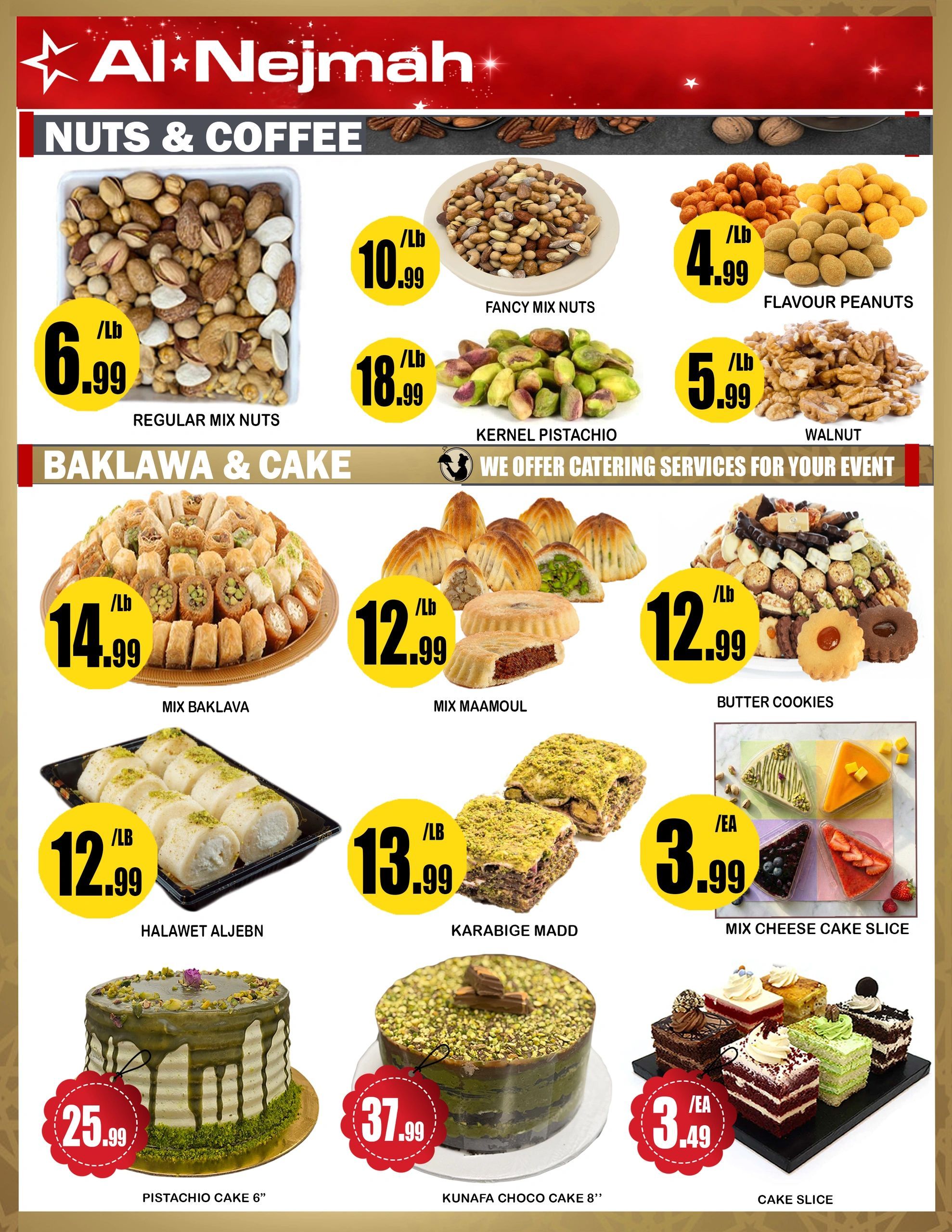 Alnejmah Fine Foods Inc. Flyer May 22 to 28