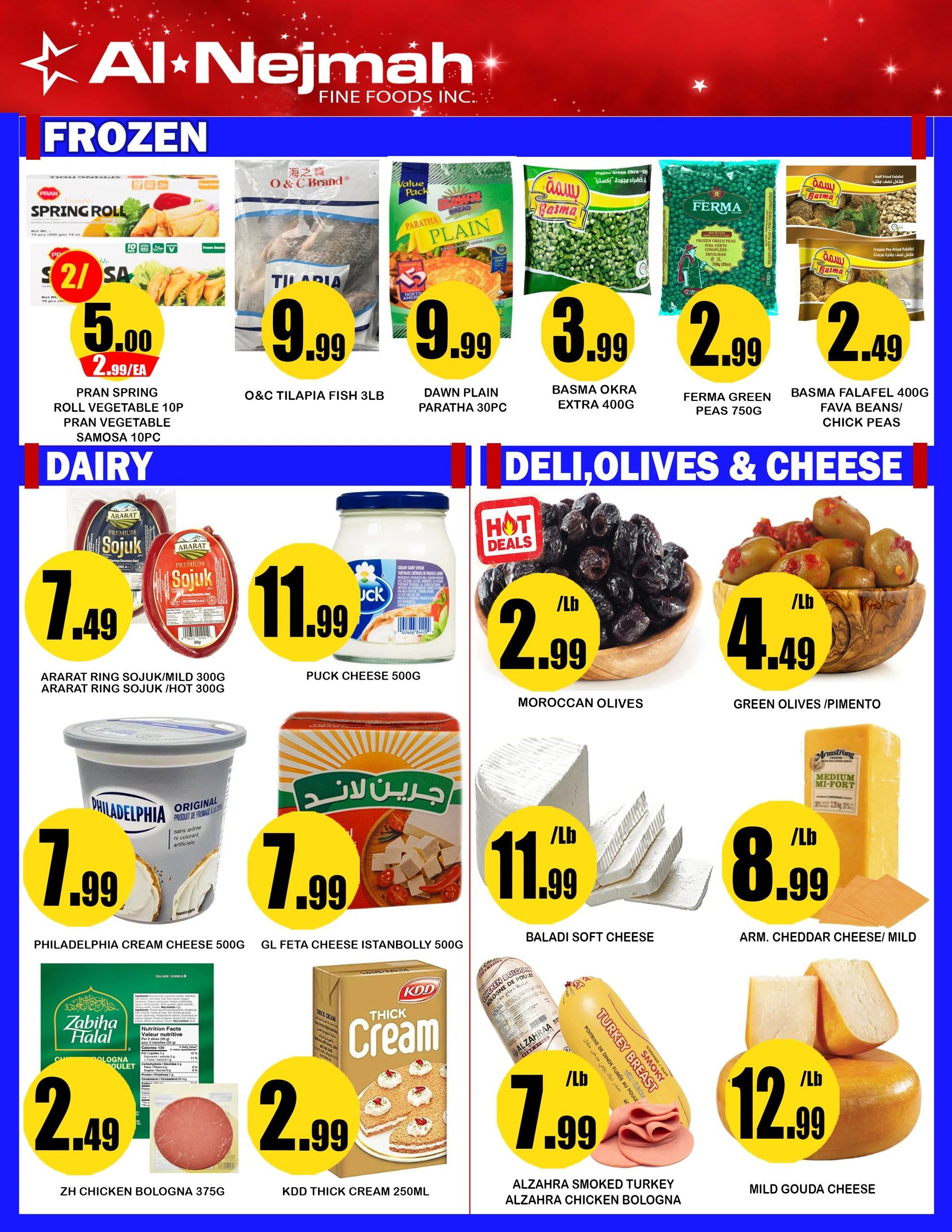 Alnejmah Fine Foods Inc. Flyer May 22 to 28