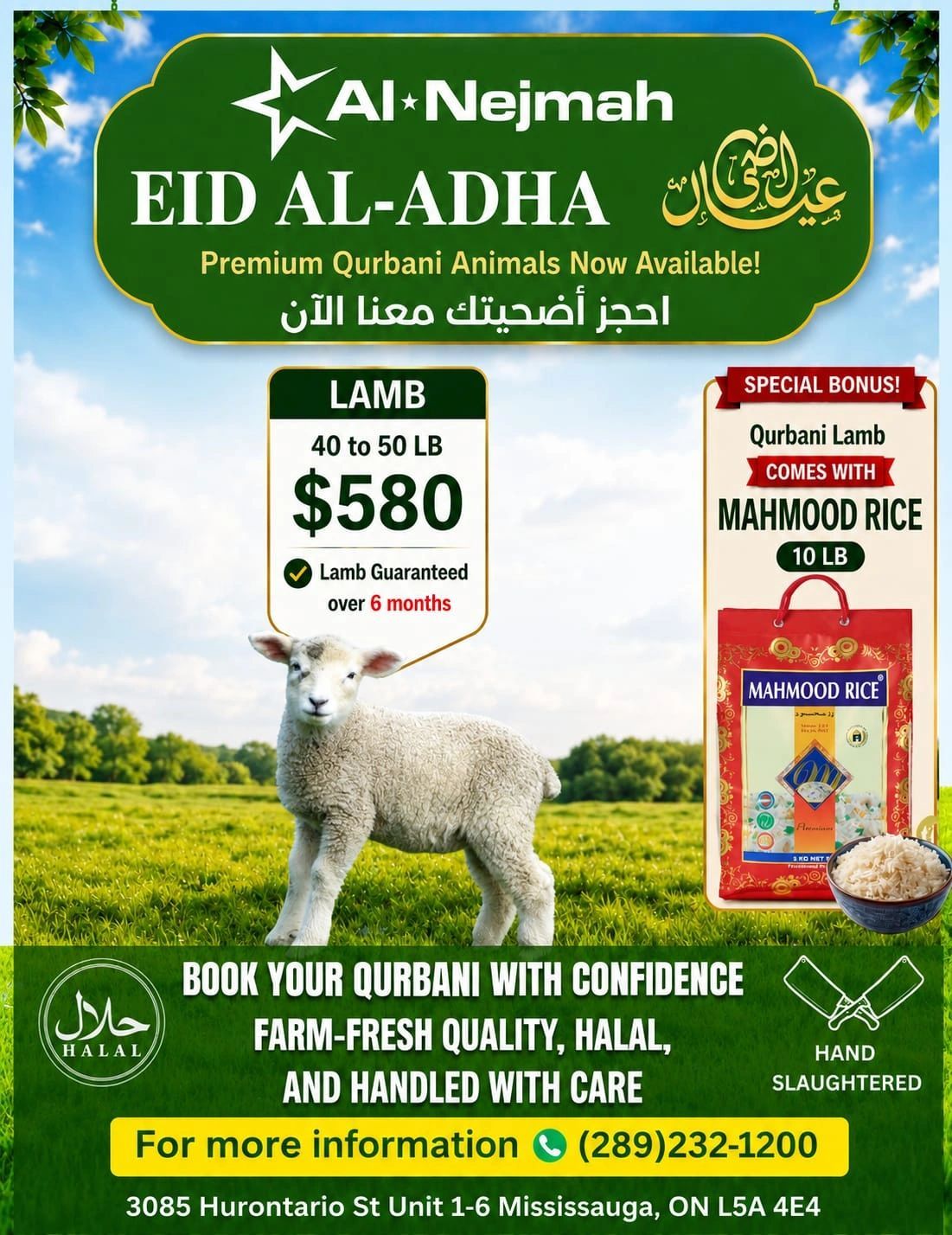 Alnejmah Fine Foods Inc. Flyer May 22 to 28