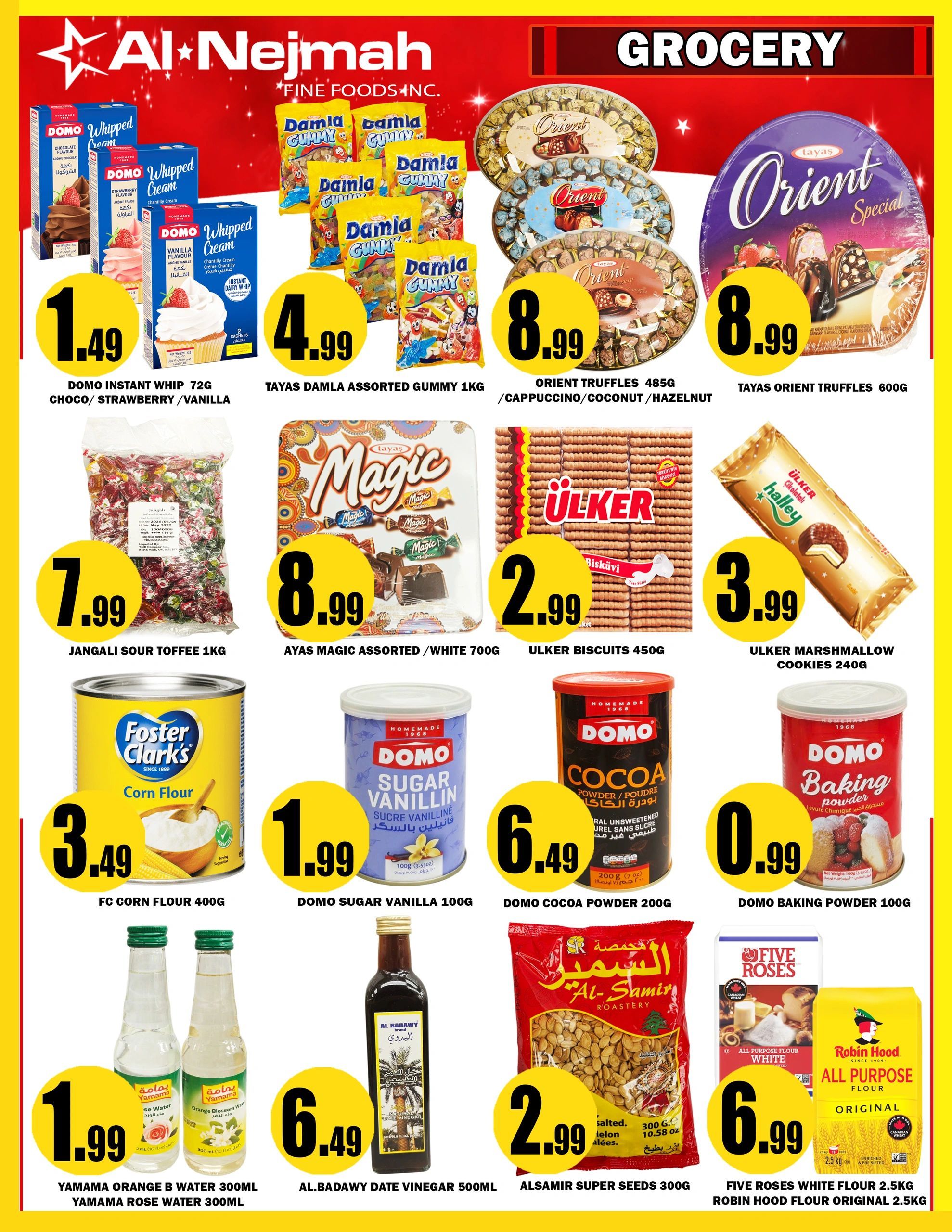 Alnejmah Fine Foods Inc. Flyer May 22 to 28