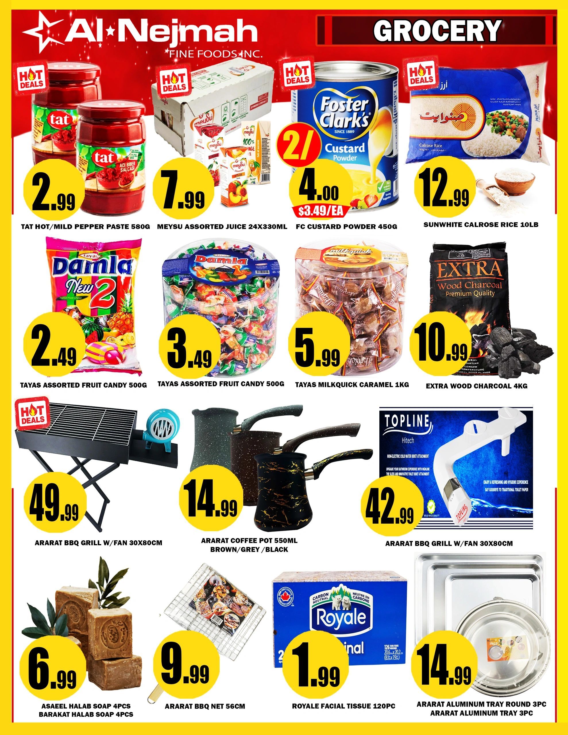 Alnejmah Fine Foods Inc. Flyer May 22 to 28
