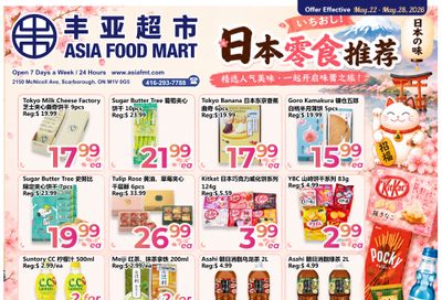 Asia Food Mart Flyer May 22 to 28