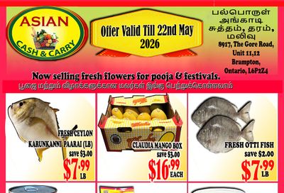 Asian Cash & Carry Flyer May 22 to 28