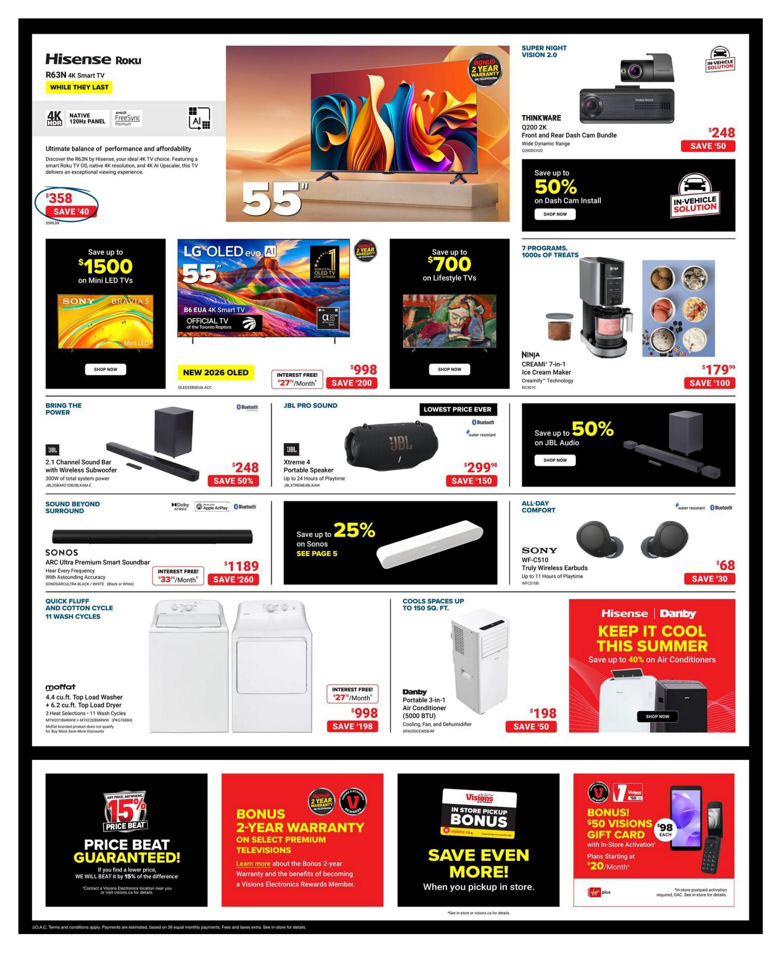 Visions Electronics Flyer May 22 to 28