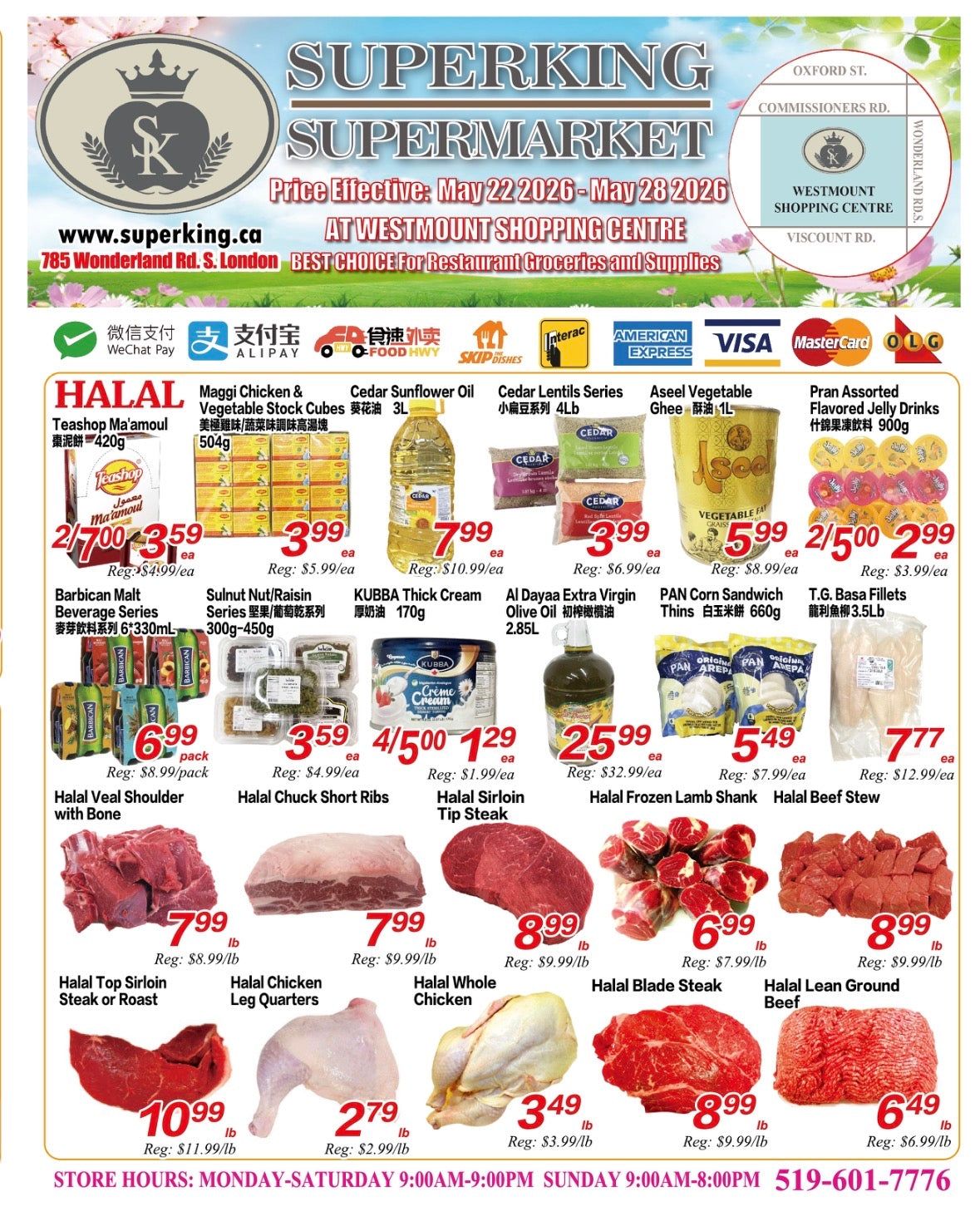 Superking Supermarket (London) Flyer May 22 to 28