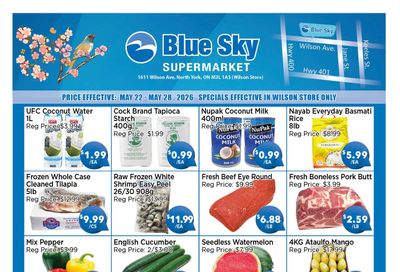 Blue Sky Supermarket (North York) Flyer May 22 to 28