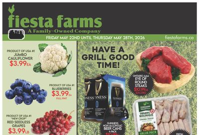 Fiesta Farms Flyer May 22 to 28