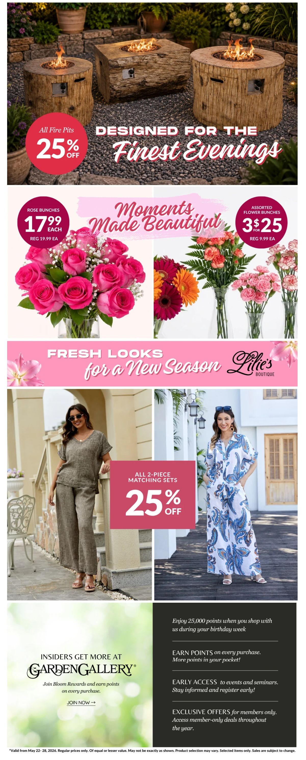 Lakeside Garden Gallery Flyer May 22 to 28