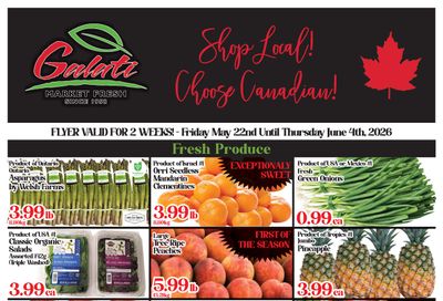 Galati Market Fresh Flyer May 22 to June 4