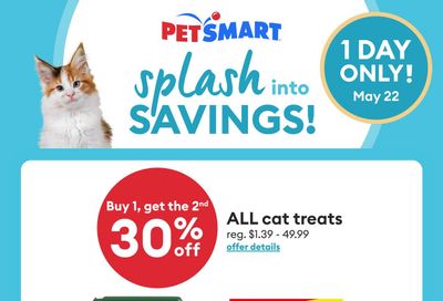 PetSmart Flyer May 22 to 24