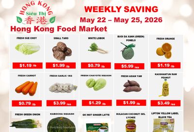Hong Kong Food Market Flyer May 22 to 25