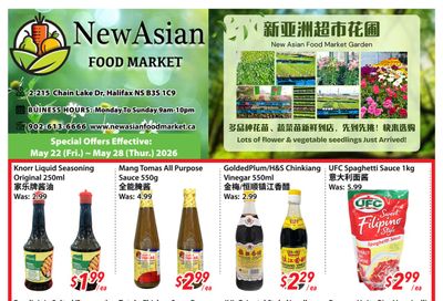 New Asian Food Market Flyer May 22 to 28