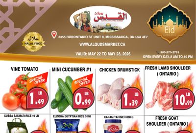 Al-Quds Supermarket Flyer May 22 to 28