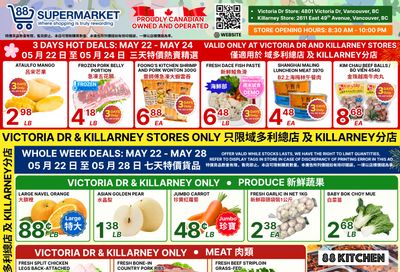 88 Supermarket Flyer May 22 to 28