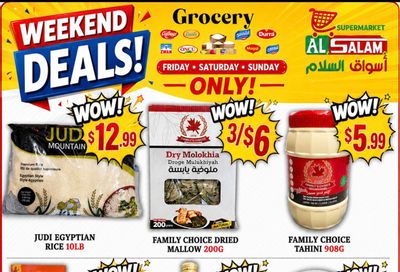 Al-Salam Supermarket Flyer May 22 to 24