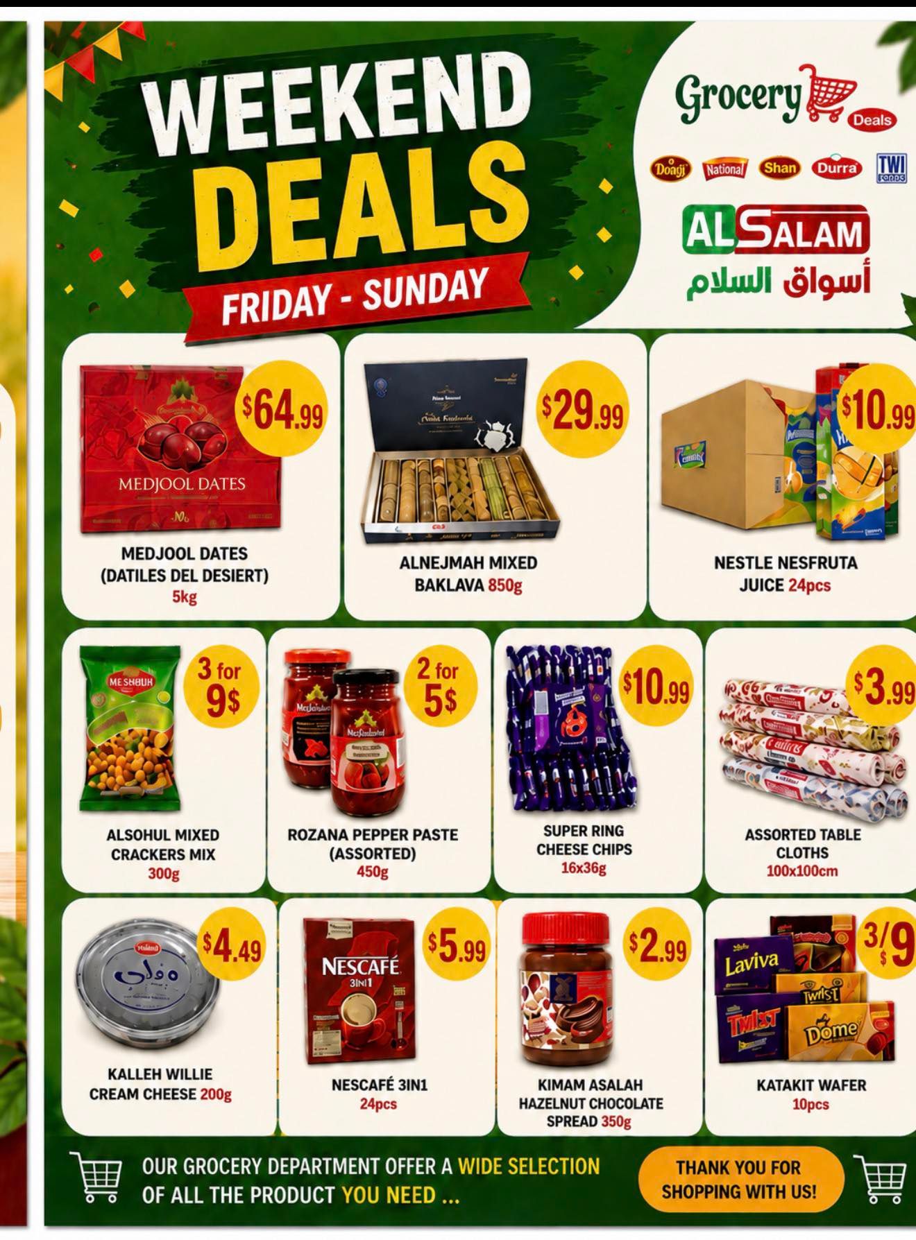 Al-Salam Supermarket Flyer May 22 to 24