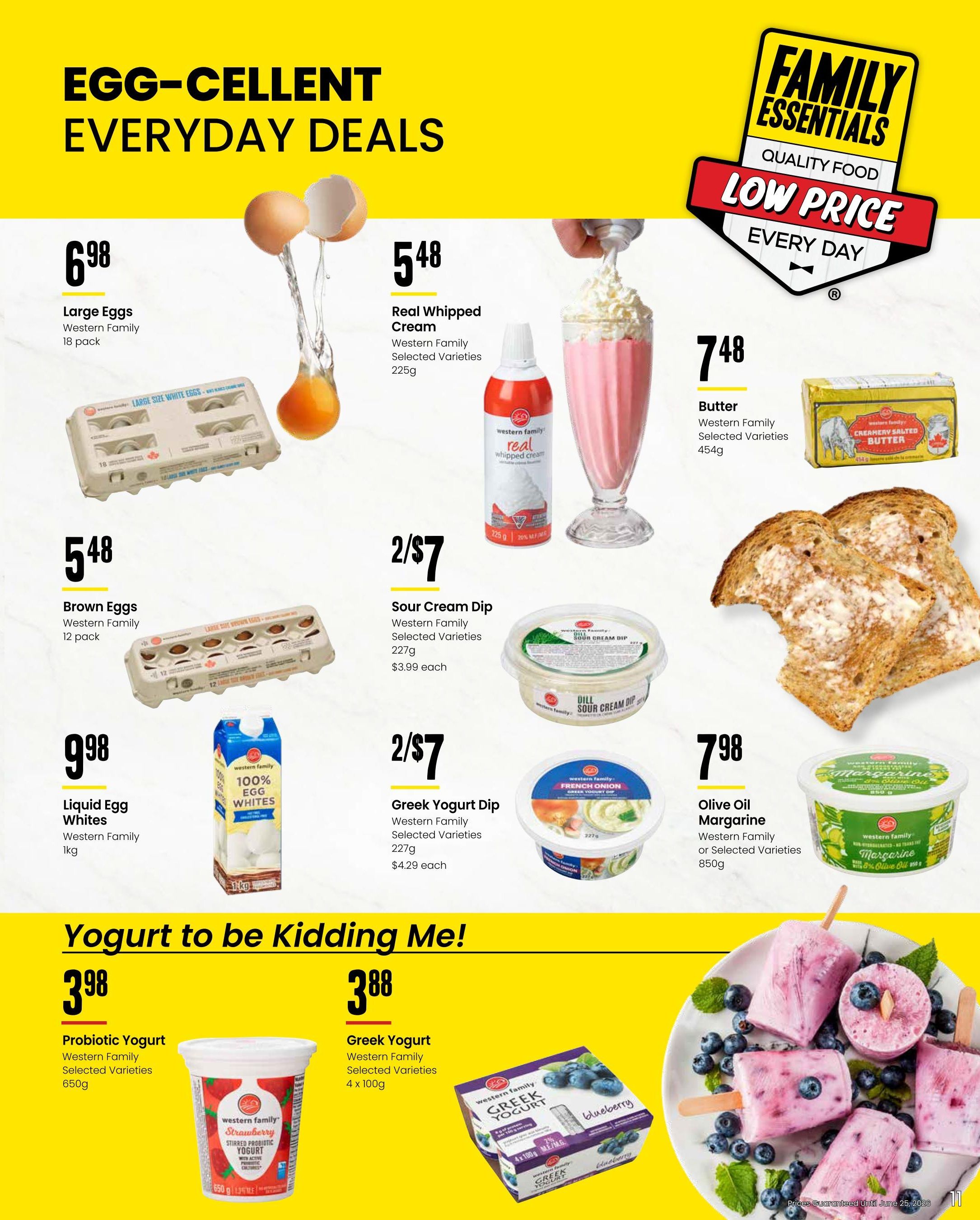Freson Bros. Family Essentials Flyer May 29 to June 25