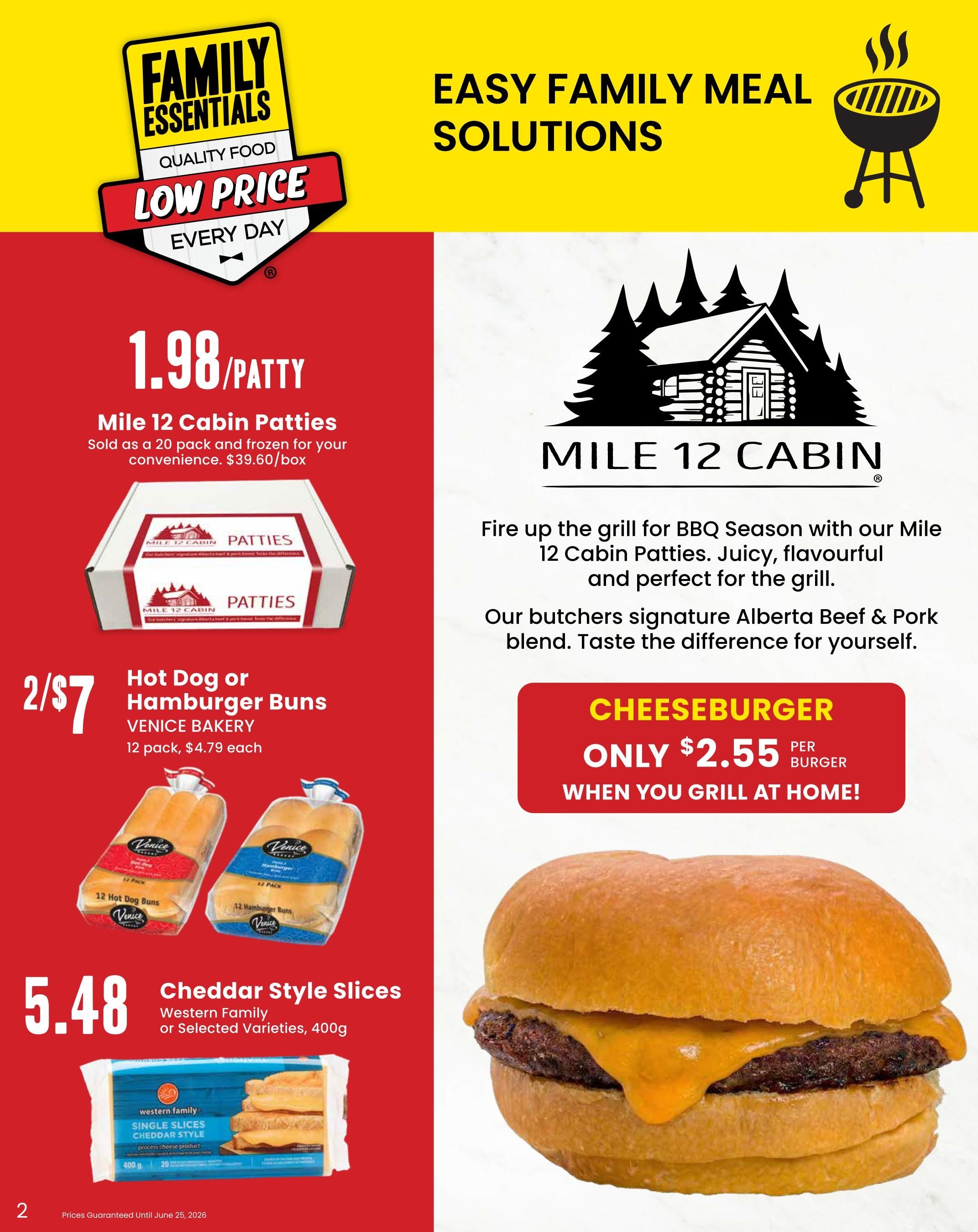 Freson Bros. Family Essentials Flyer May 29 to June 25