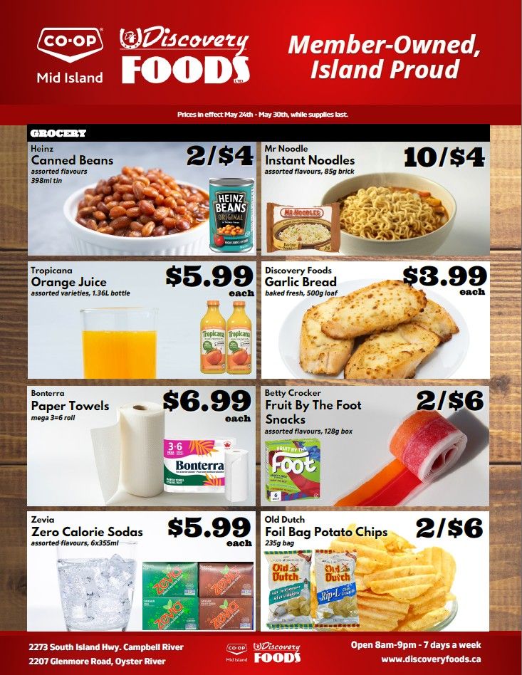 Discovery Foods Flyer May 24 to 30