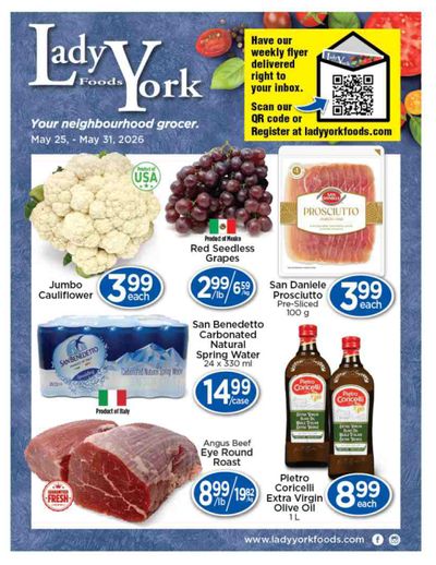 Lady York Foods Flyer May 25 to 31
