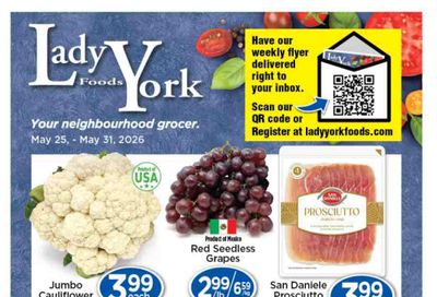 Lady York Foods Flyer May 25 to 31