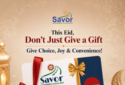 Savor Supermarket Flyer May 23 to 30