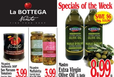 La Bottega Nicastro Fine Foods Flyer May 25 to June 7